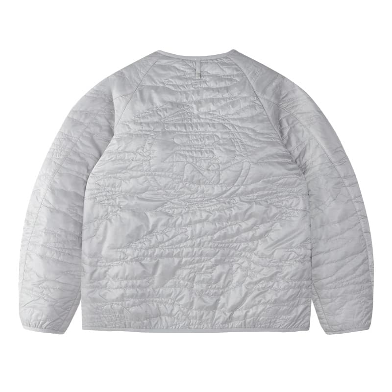 Зимняя куртка пуховик FILA FUSION Хлопковый пуховик Мужской Спокойный Серый - изображение 2