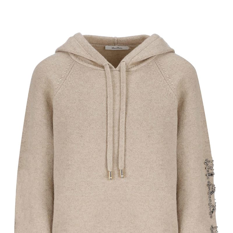 Кардиган MaxMara Бежевые Женские Свитеры - изображение 2