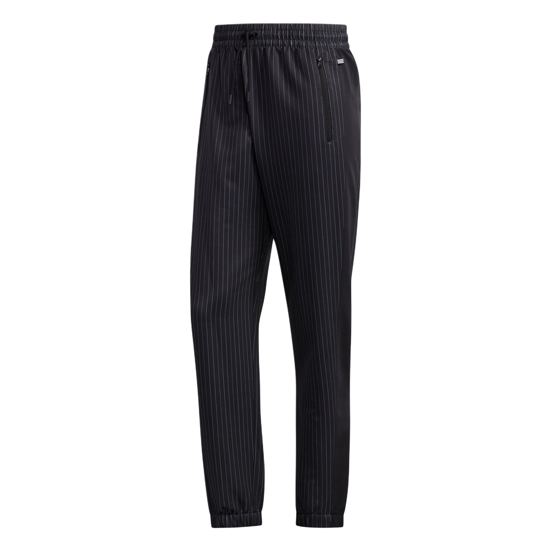 Штаны Adidas Neo Вязаные Спортивные Брюки Мужские Черные - изображение 1
