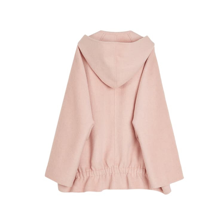 ELLE Light Pink Women's Coat ELLE Светло-розовое женское пальто - изображение 2