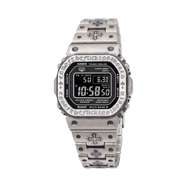 Часы CASIO GMW-B5000-1A Vintage Engraved Silver - изображение 1