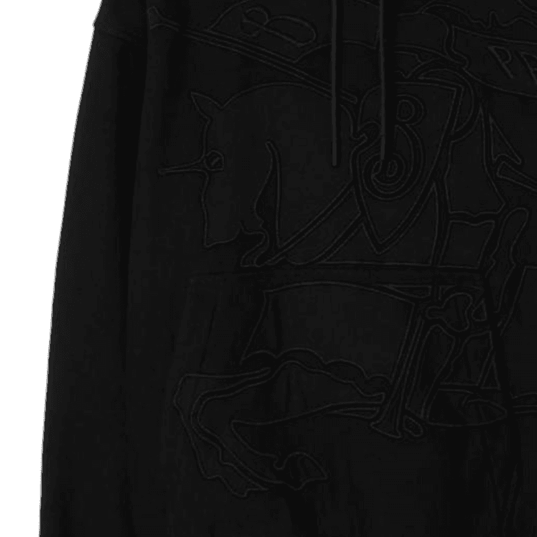Худи Burberry Hoodie Black — фото 7
