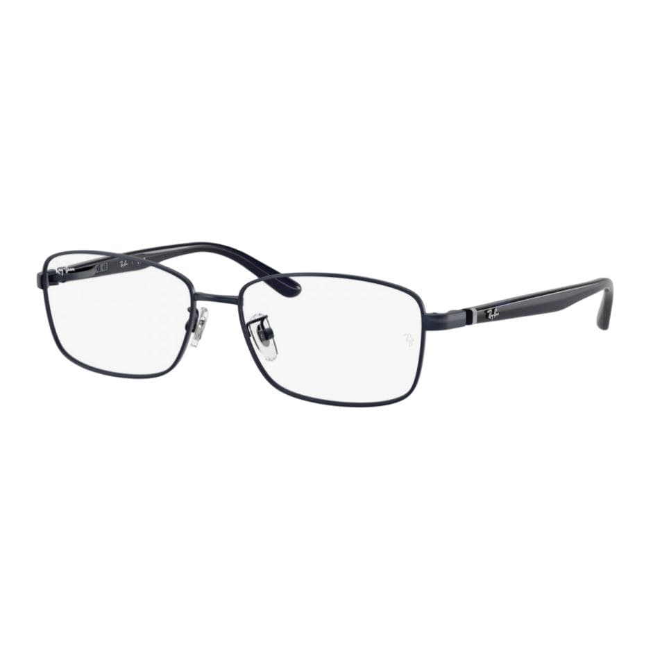 Оправа RayBan Металлические квадратные оправы для очков унисекс синие - изображение 1