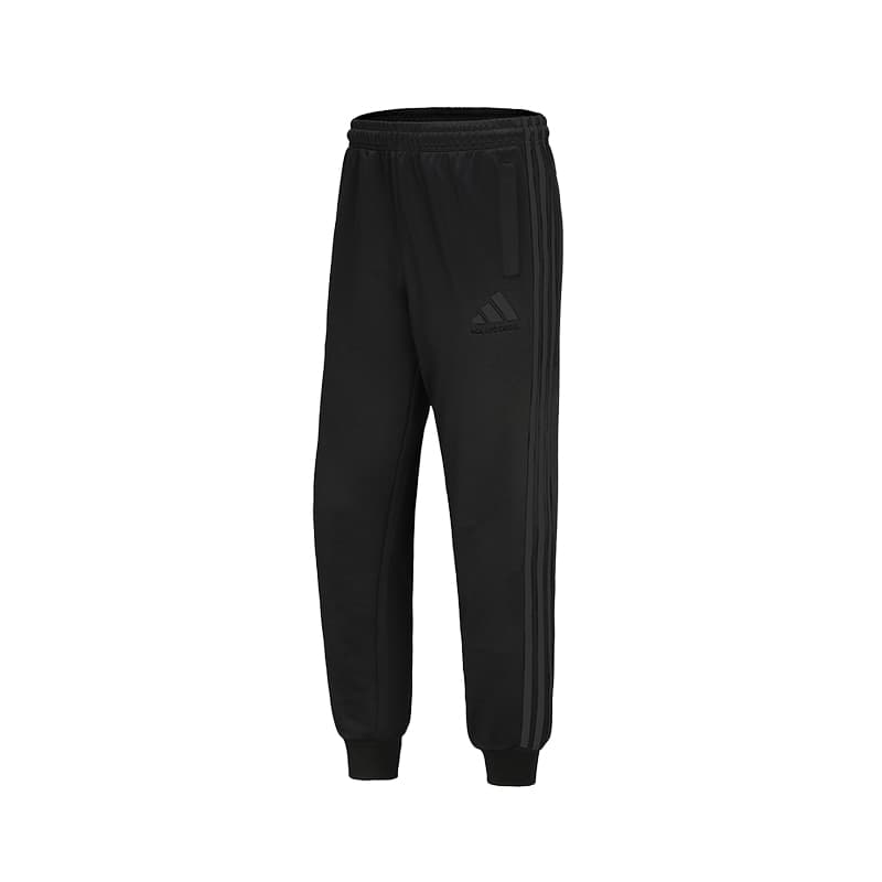Штаны Adidas Тхэквондо Спортивные трикотажные брюки Унисекс Черный - изображение 1