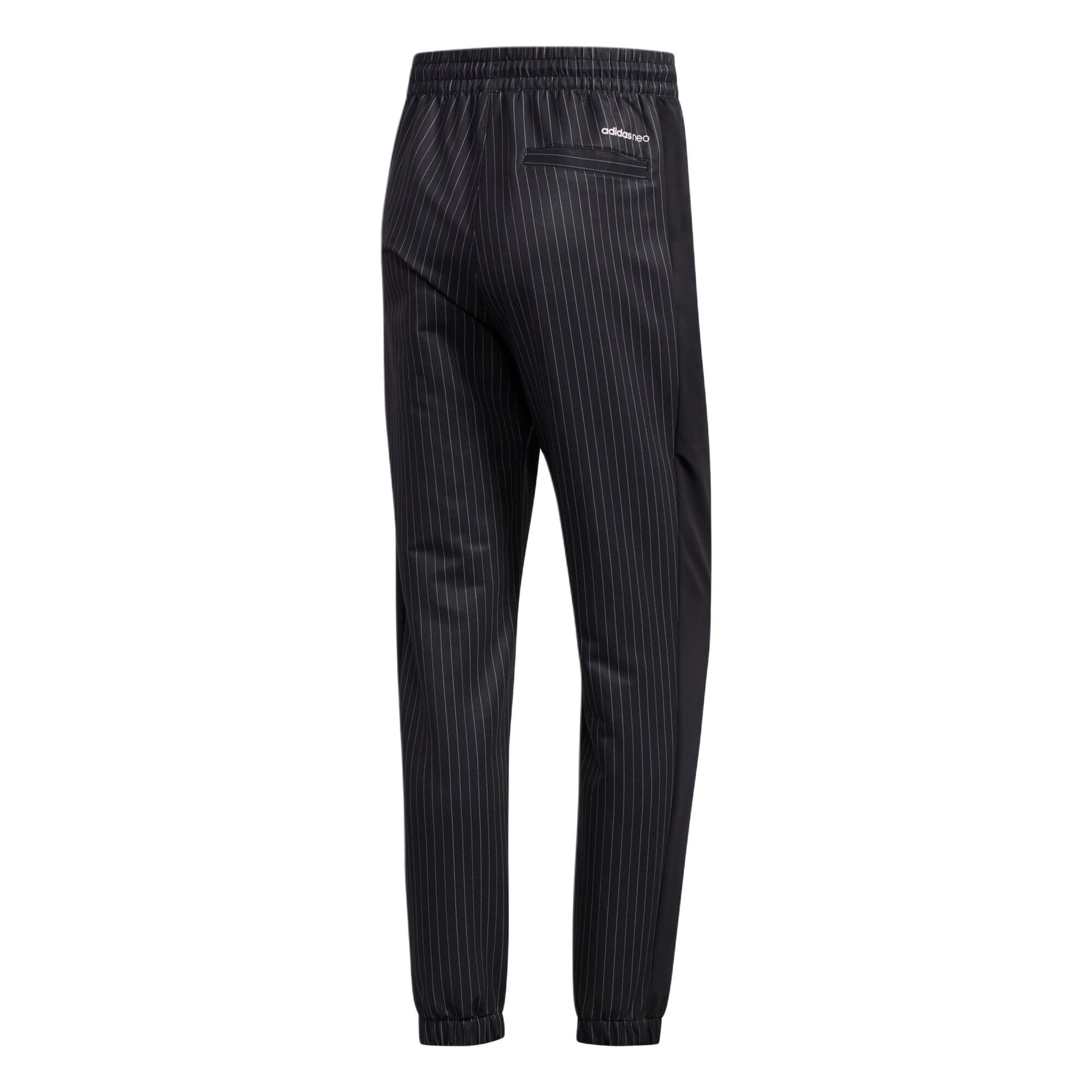 Штаны Adidas Neo Вязаные Спортивные Брюки Мужские Черные - изображение 2