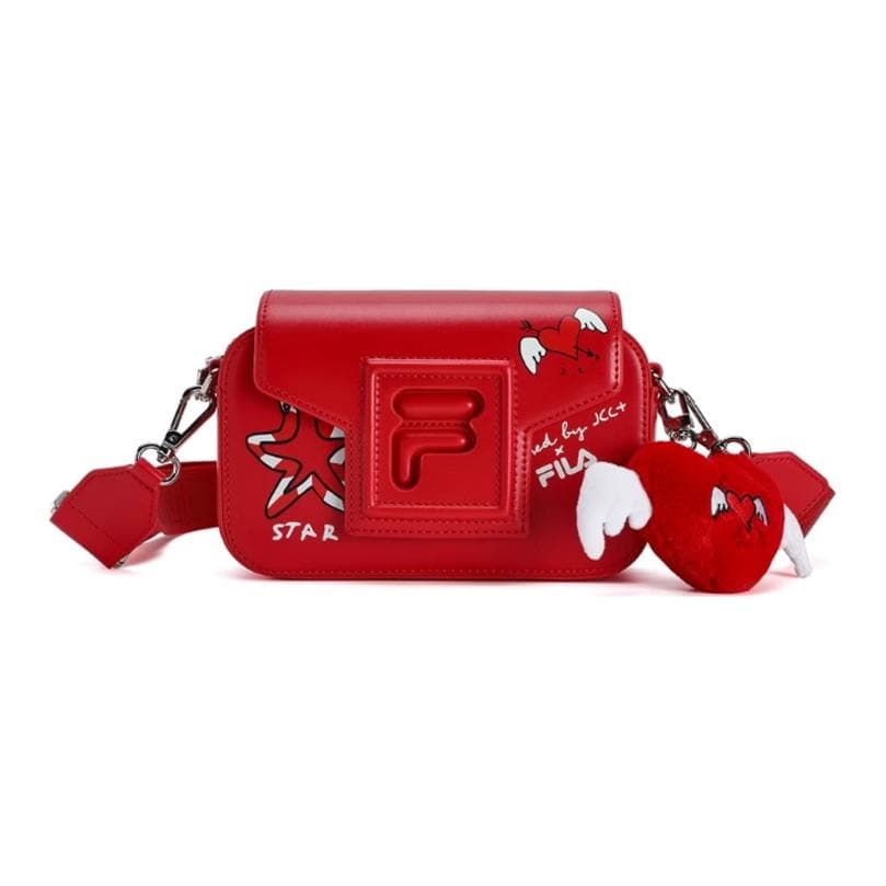 Сумка через плечо FILA ORIGINALE ПУ (полиуретан) Сумка через плечо Женская Легенда Красный - изображение 1