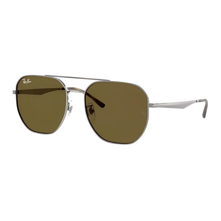 Солнцезащитные очки RayBan Металлические Aviators Солнцезащитные очки Унисекс Бронза - изображение 1