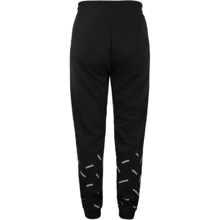 Штаны ADIDAS NEO Y AOP TP Вязаные тренировочные брюки мужские черные - изображение 2