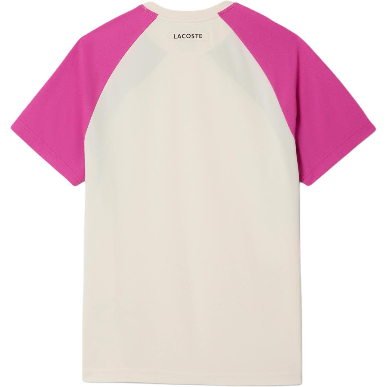 Футболка LACOSTE T-рубашка мужская белая розовая зеленая - изображение 2