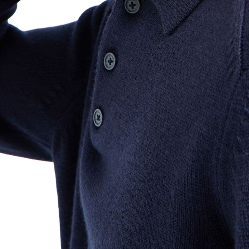 Поло ARMANI EXCHANGEAE FW24 Поло Мужское Морской Синий - изображение 5