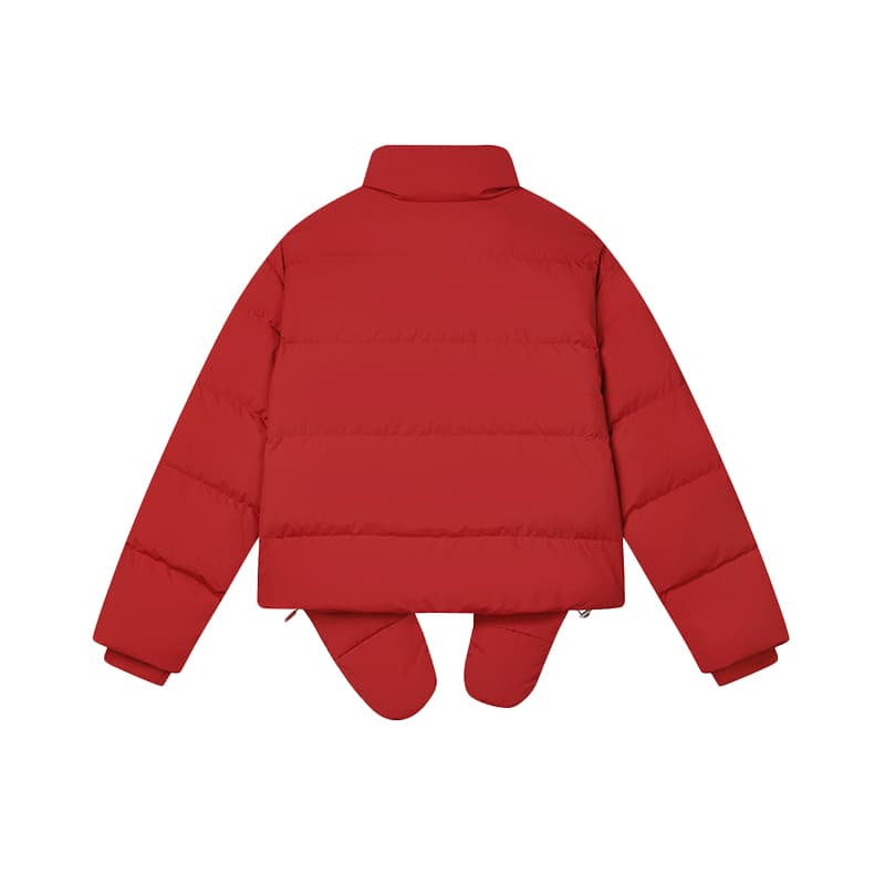 Пуховик Fila Heritage Пуховик Женские Красный ритм - изображение 2