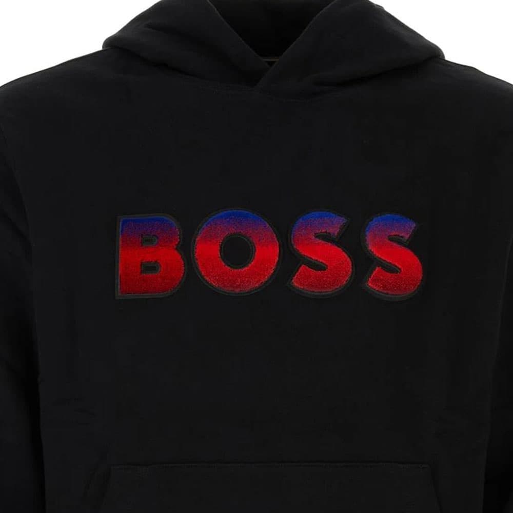 Худи HUGO BOSS Толстовка Мужская Черная - изображение 3