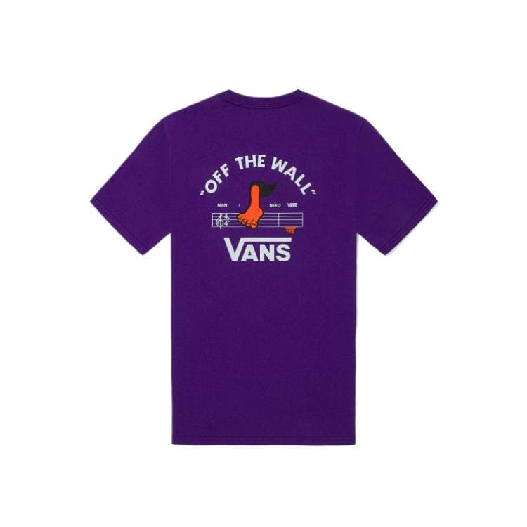 Футболка Vans TEE SS T-Shirt Унисекс Фиолетовый - изображение 2