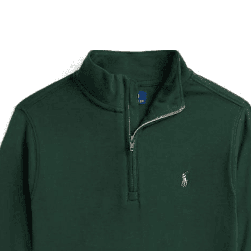 Толстовка Polo Ralph Lauren зеленое детское - изображение 3