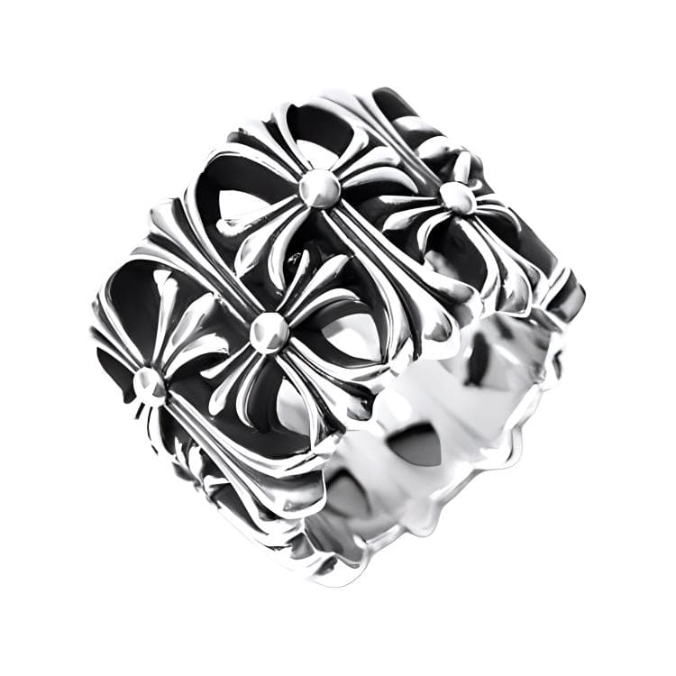 Кольцо Chrome Hearts Cross Ring Silver - изображение 2