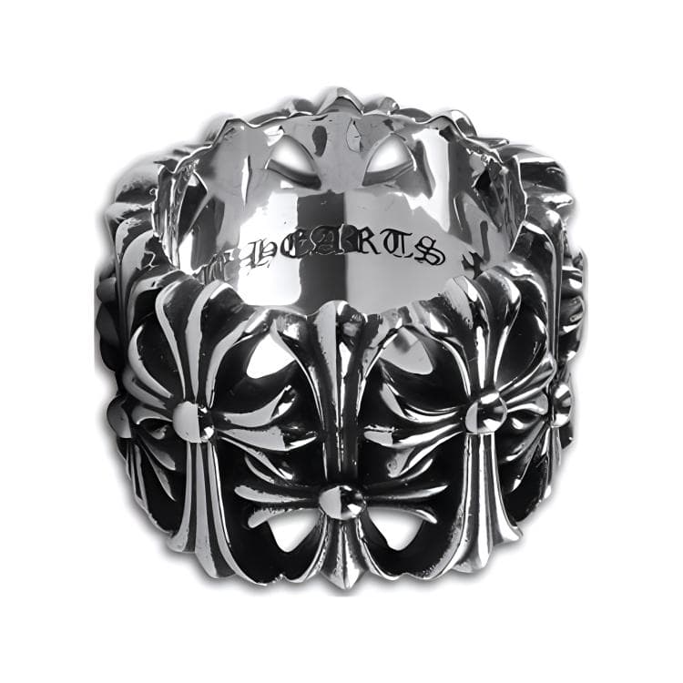 Кольцо Chrome Hearts Cross Ring Silver - изображение 3