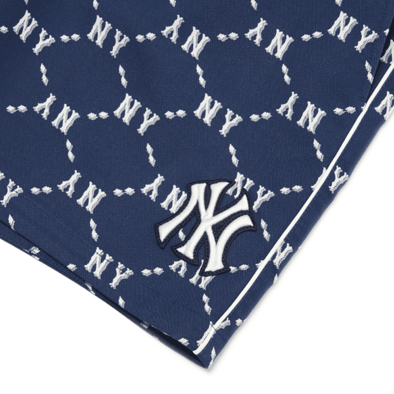 Шорты MLB Yankees Logo Jacquard Shorts Navy - изображение 3