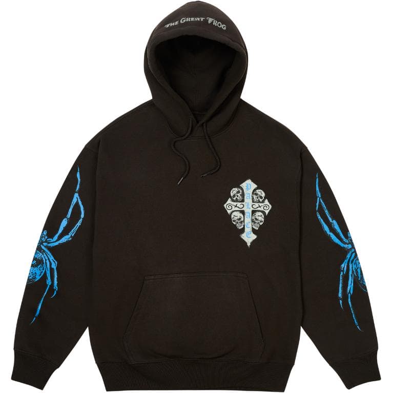 Худи PALACE x The Great Frog TGF HOOD Black - изображение 2