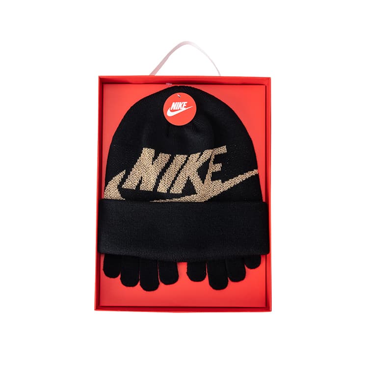 Шапка NIKE Акриловые шапки-бини унисекс - изображение 2