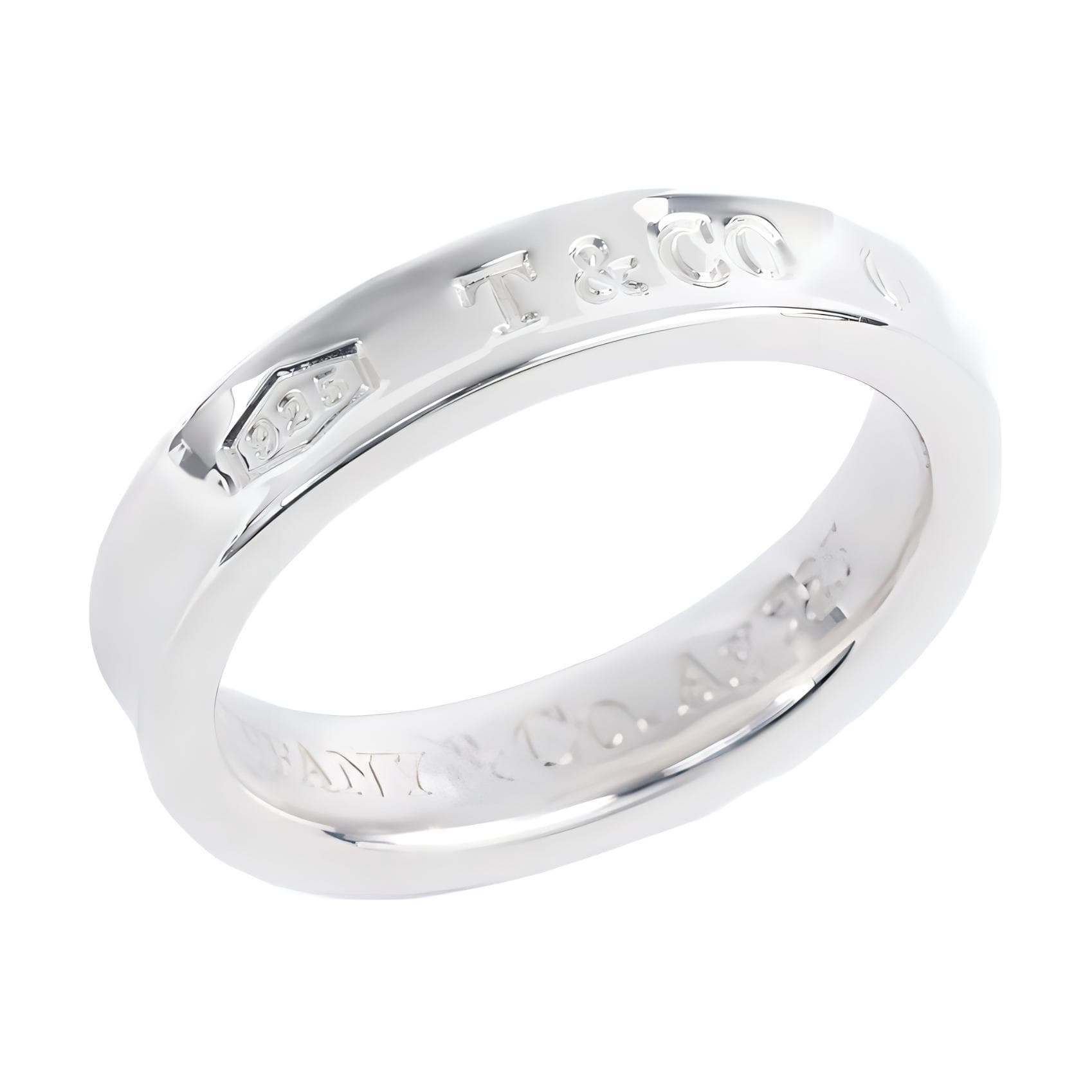 Кольцо Tiffany & Co. 1837 Series Silver Ring - изображение 4