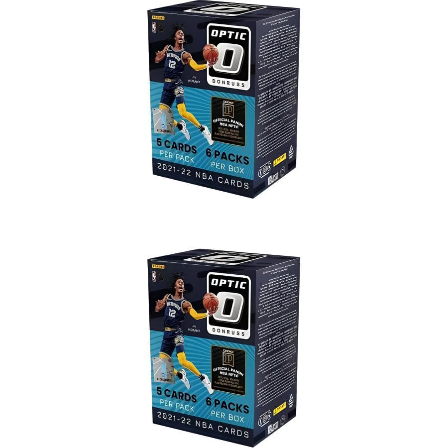 Коллекционные карточки PANINI NBA 2021-22 NBA Donruss Optic Blaster Box - изображение 2