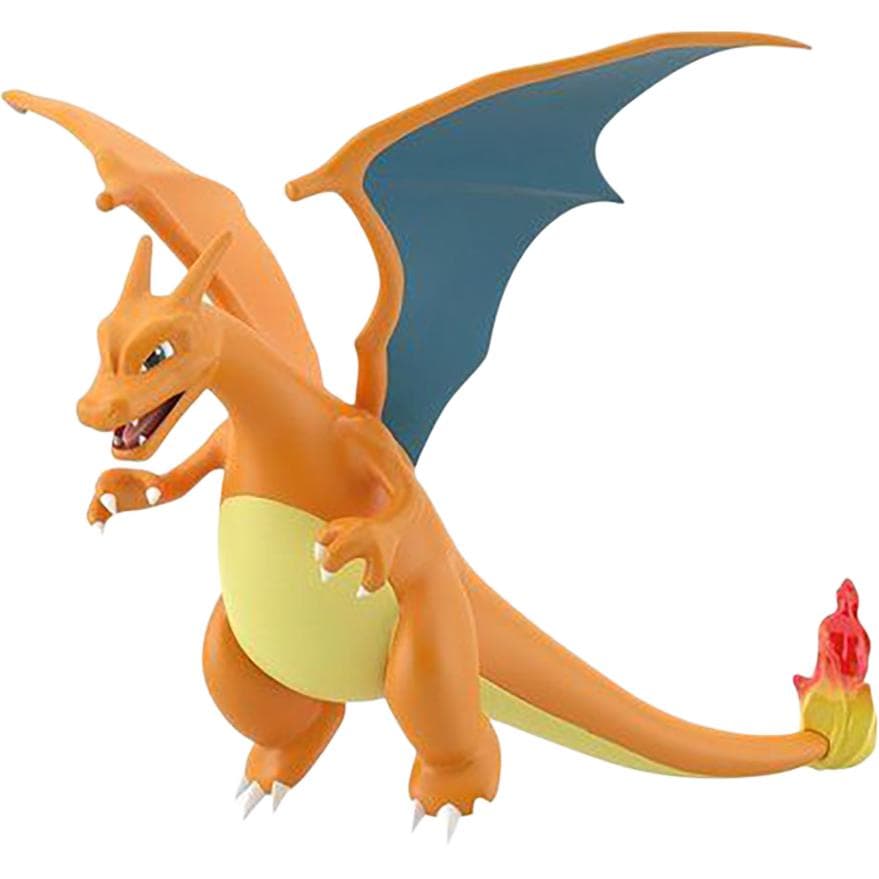 BANDAI Чаризард Pokémon Scale World область Канто DR. Willow Набор волшебных цветов Конфетные игрушки Целая коробка 4 шт - изображение 2