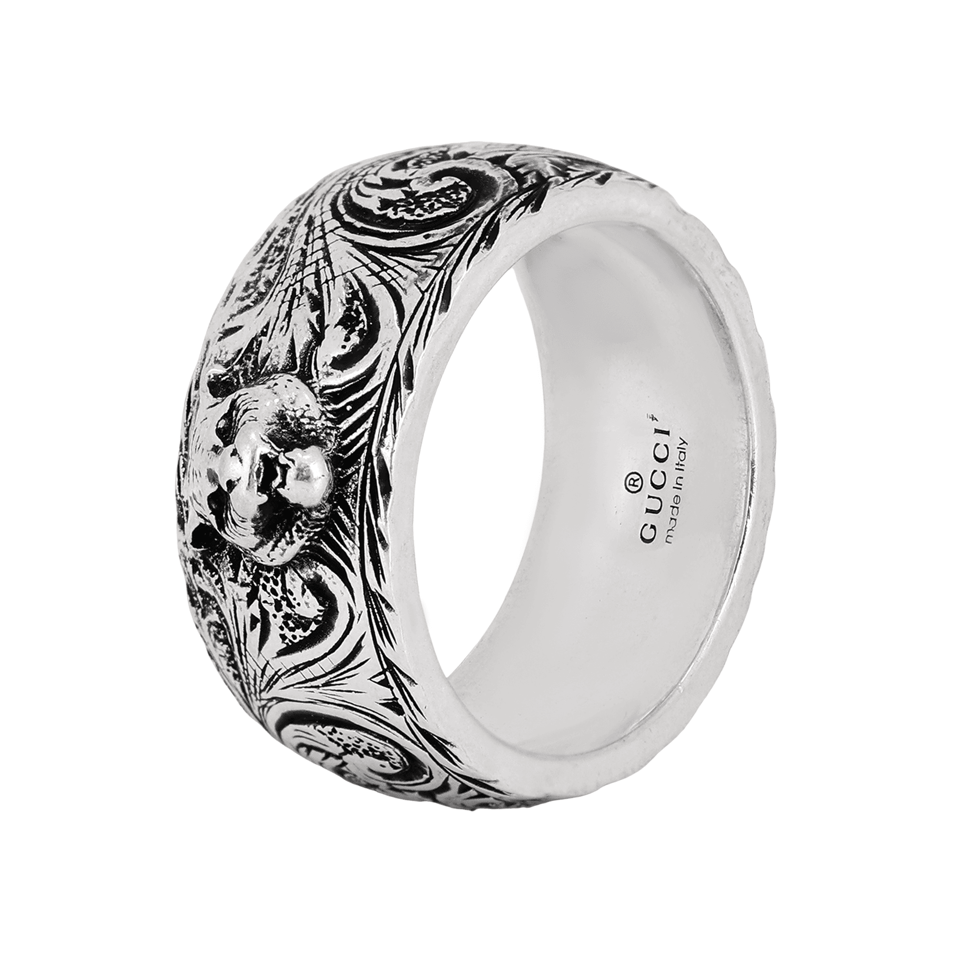 Кольцо GUCCI Tiger Head Ring - изображение 2