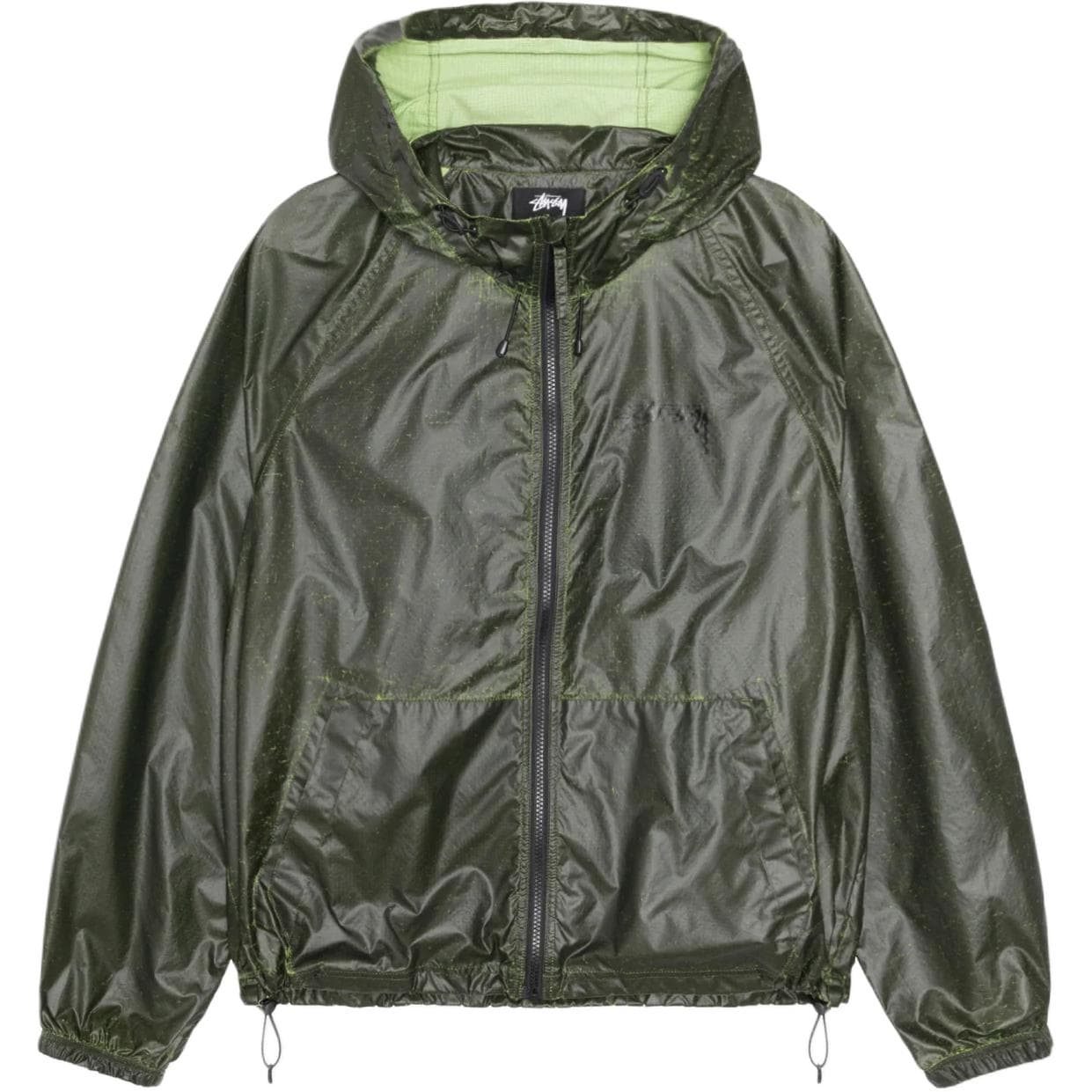 Куртка Stussy Beach Shell Cracked Ripstop Jacket — фото 2