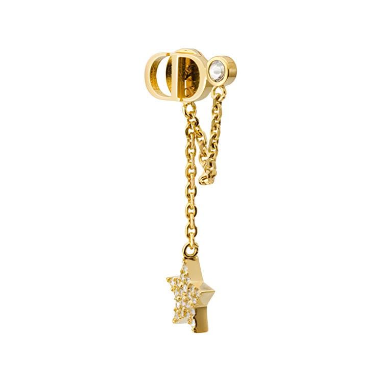 Серьги Dior Cd Star Earrings Gold - изображение 2