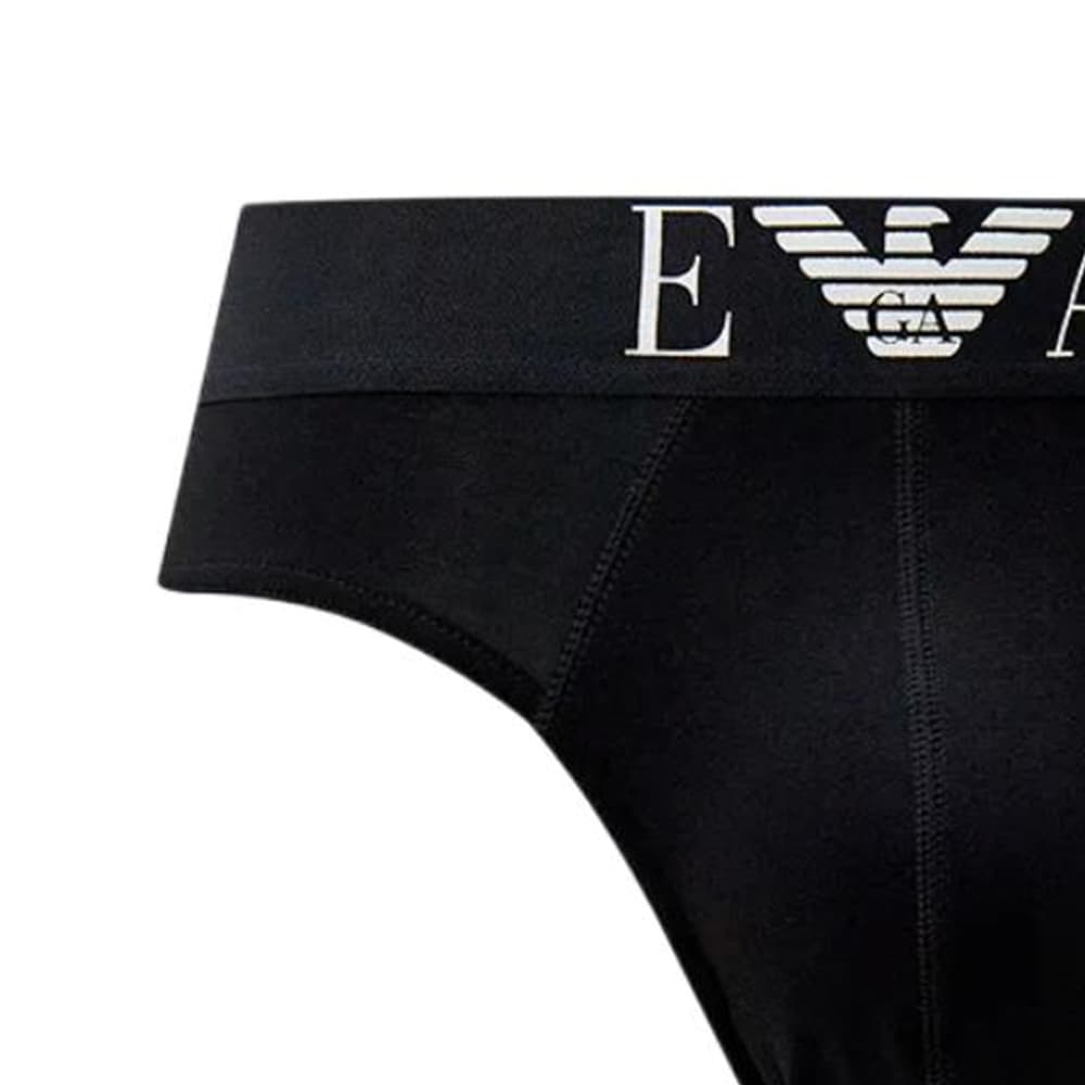 Трусы EMPORIO ARMANI Трусы Мужские 1 Пачка Черные - изображение 4