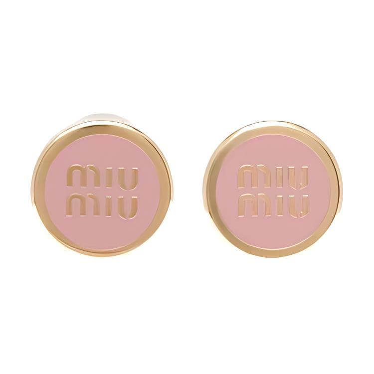 Серьги MIU MIU Logo - изображение 1