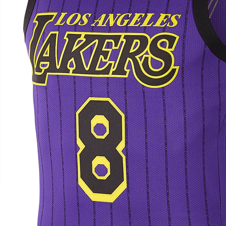 Баскетбольная майка Nike NBA Los Angeles Lakers Kobe 8 Purple - изображение 5