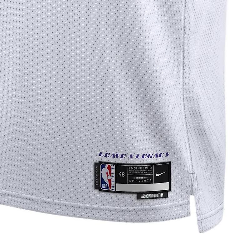 Баскетбольная майка Nike NBA Lakers Westbrook Jersey White - изображение 4