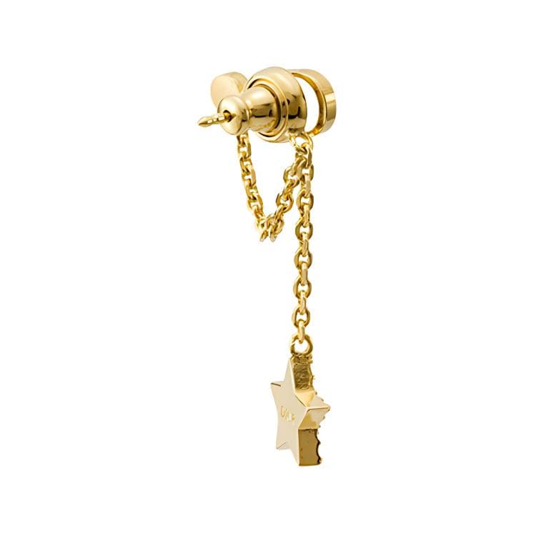 Серьги Dior Cd Star Earrings Gold - изображение 3
