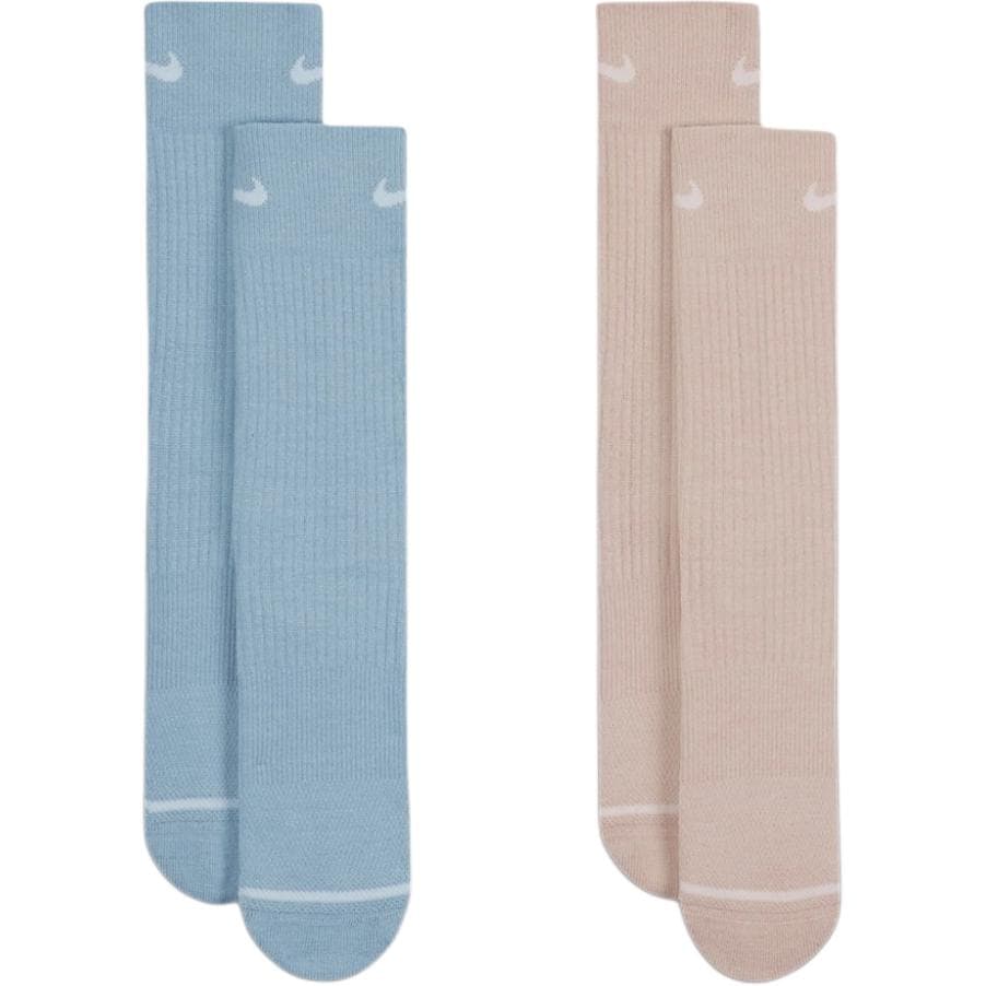 Носки NIKE 2 Pack (Blue+Pink) Унисекс Носки Crew - изображение 1