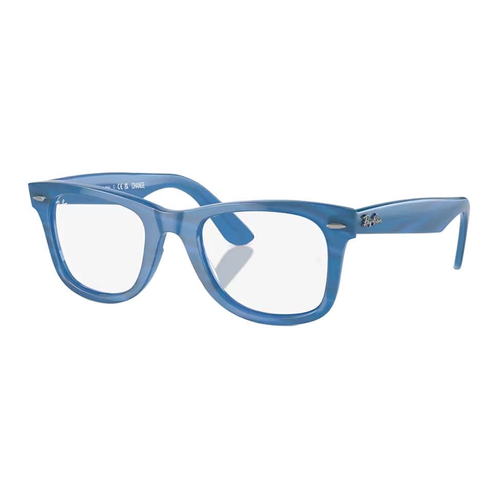 Оправа RayBan Propionate Квадратные Оправы для Очков Унисекс Синие - изображение 1