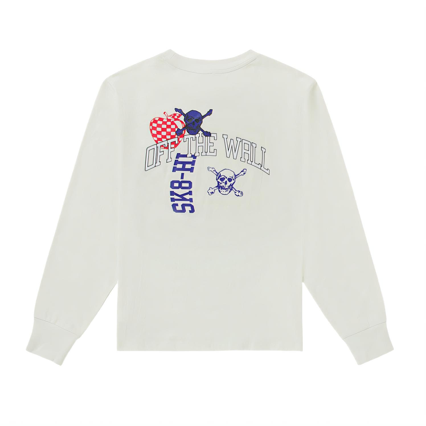 Кофта Vans TEE LS Свитшот Женские Бежевый - изображение 2