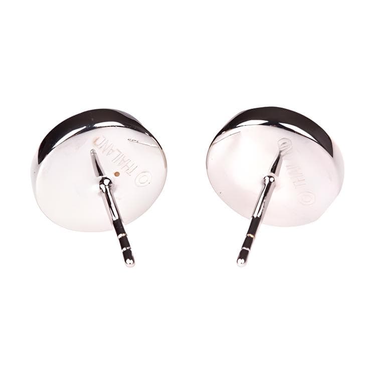 Серьги COACH Open Stone Earrings Silver - изображение 5