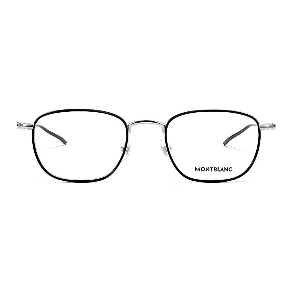 Оправа MONTBLANC Оправа для очков с узором Унисекс Черная - изображение 2