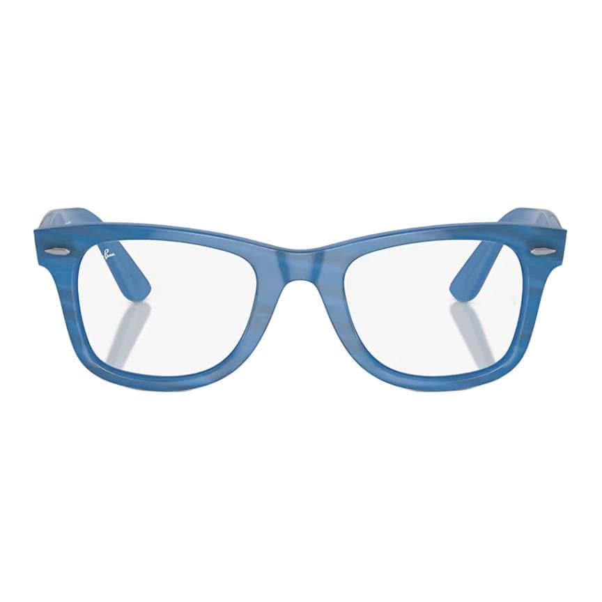 Оправа RayBan Propionate Квадратные Оправы для Очков Унисекс Синие - изображение 2