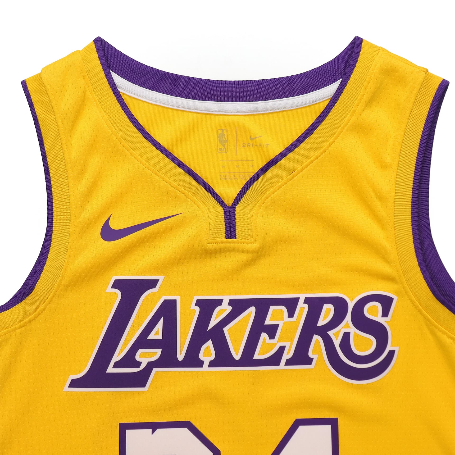 Баскетбольная майка Nike Kobe Bryant Icon Edition Swingman Jersey Yellow - изображение 3