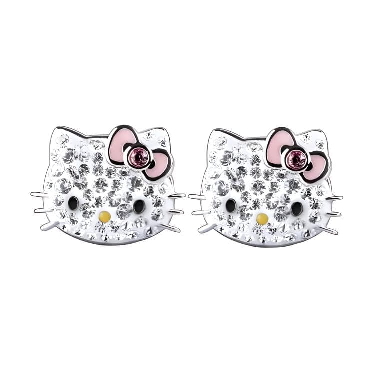 Серьги Swarovski HelloKitty PinkBow - изображение 1