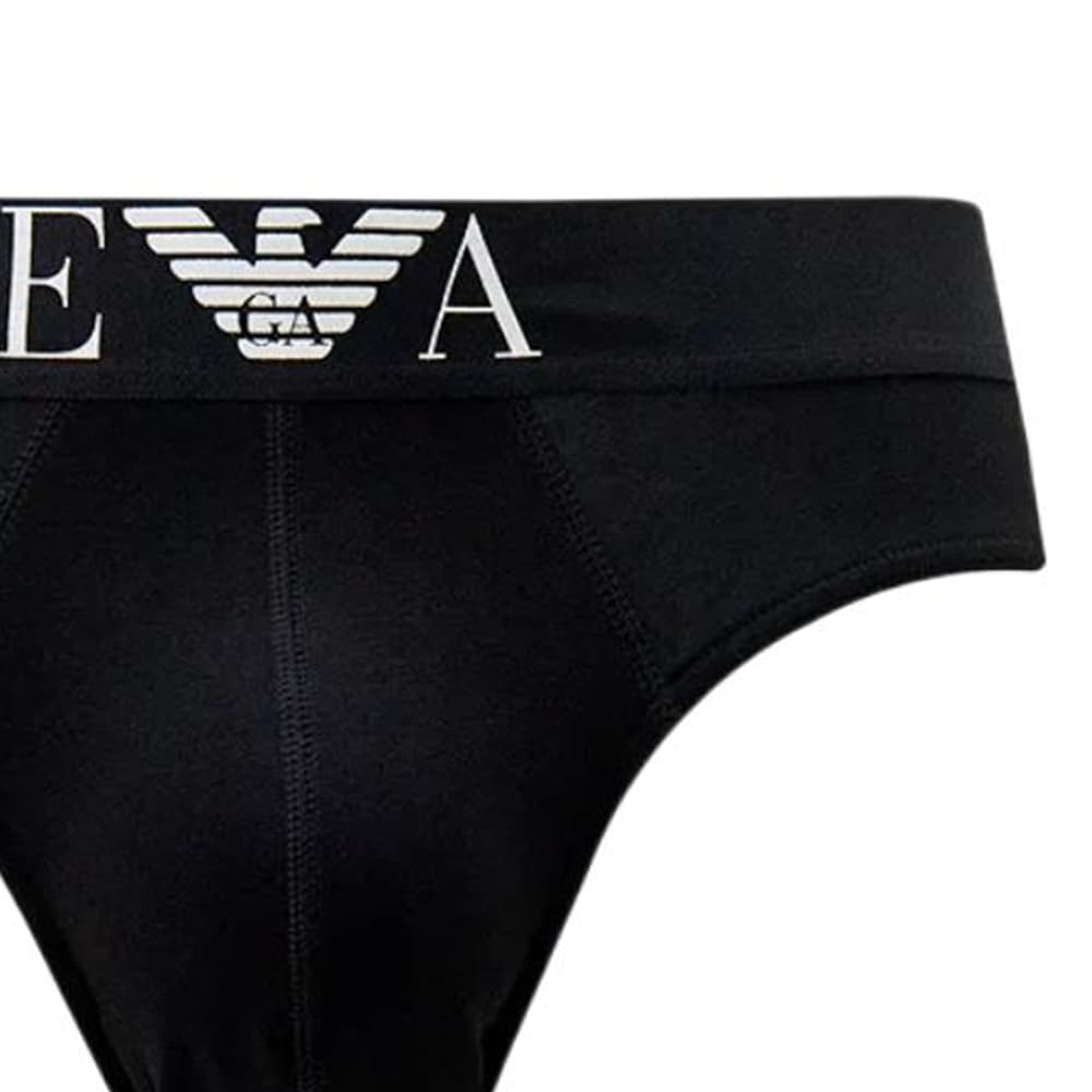 Трусы EMPORIO ARMANI Трусы Мужские 1 Пачка Черные - изображение 5