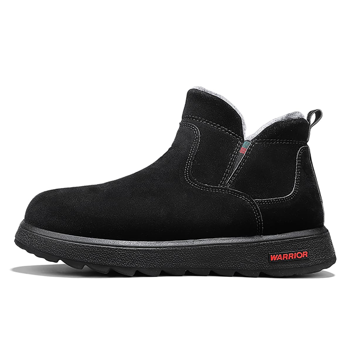 Ботинки зимние Warrior Термические Аbrasion-Resistant Anti-Slip Короткие Сноубутсы Унисекс Черные - изображение 1