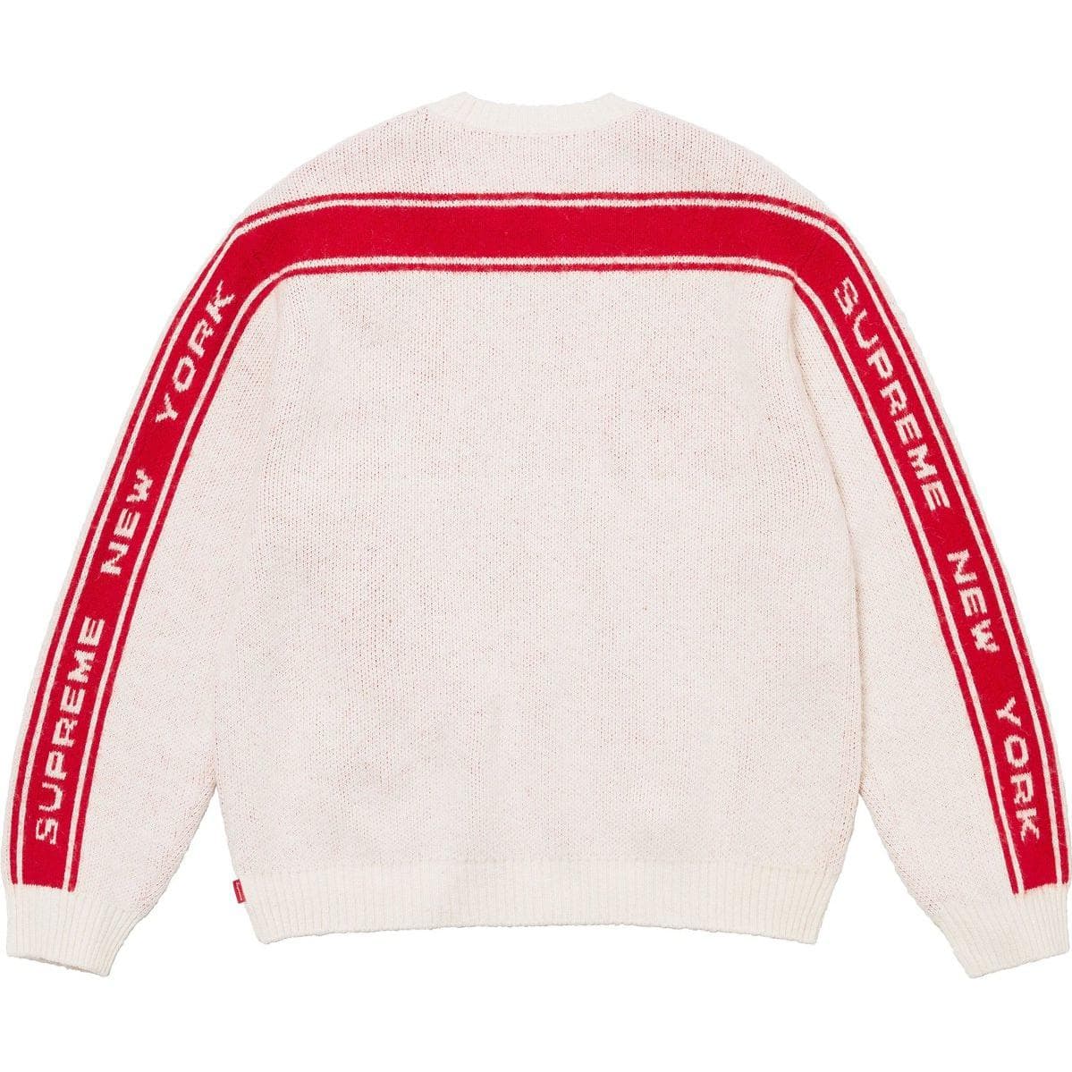 Кофта Supreme FW24 WEEK15 Свитер с полосой на спине Унисекс - изображение 6