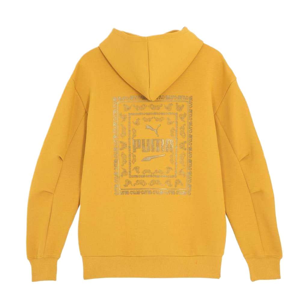 Худи PUMA HoodieBZ GRAPHICS Худи-платье в стиле ханьфу Унисекс Земляной желтый - изображение 2