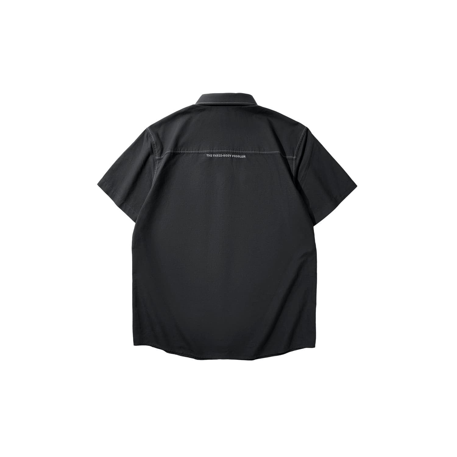 Рубашка HLA Oxford Roll-Up воротник 100% хлопок Короткий рукав Т-рубашка Модная рубашка Мужская - изображение 2