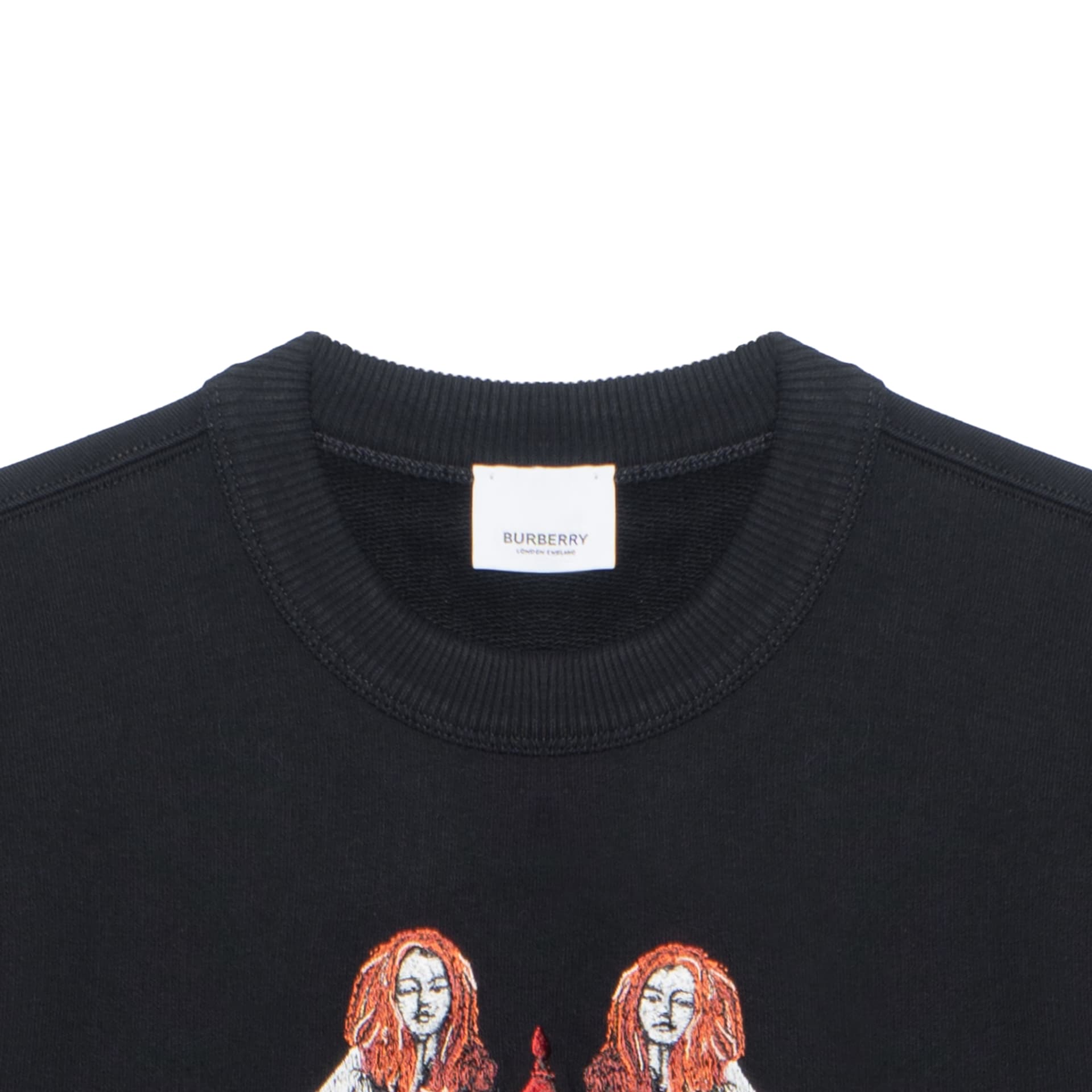 Кофта Burberry Mermaid Print Sweatshirt Black 80406981 - изображение 8