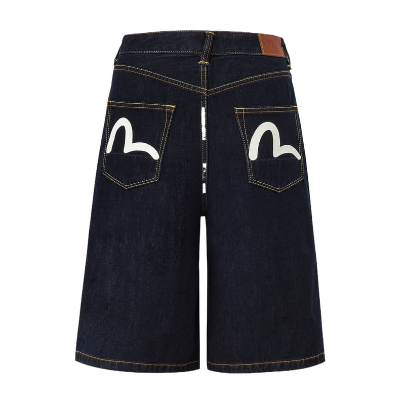 EVISU Джинсовые шорты Женские Джинсовый синий - изображение 2