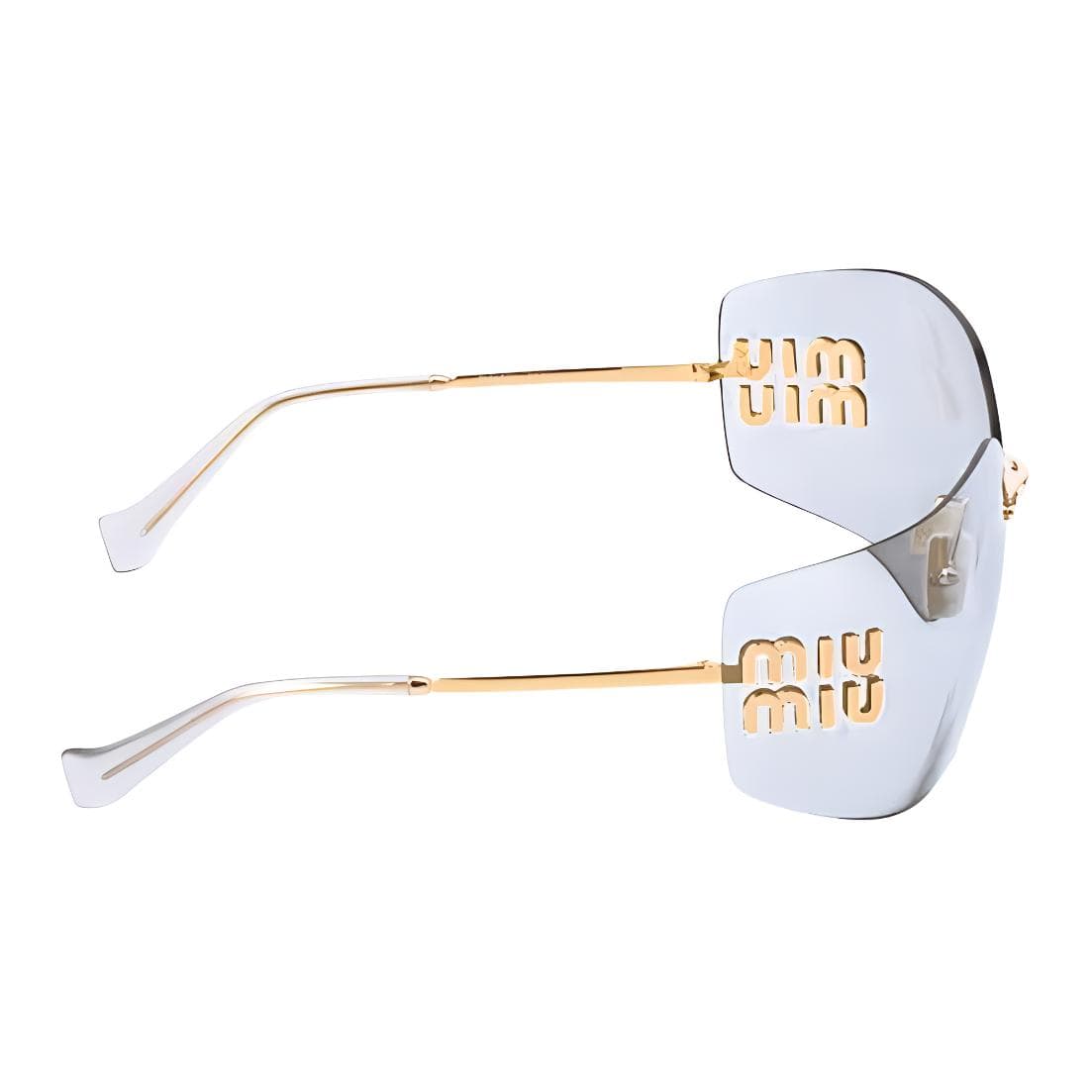 Солнцезащитные очки Miu Miu Sunglasses Gold - изображение 4